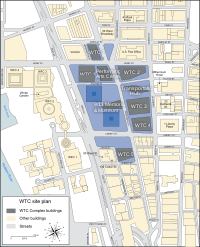 WTC site plan for reconstruction