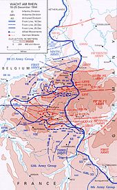 The second phase of the attack (arrowheads to the outer line).