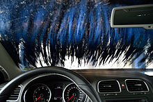 Rag wash in front