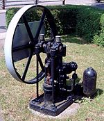 Pump of a former water station