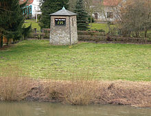 Water level of the river Weser in Hann. Münden (the average water level is 174 cm)