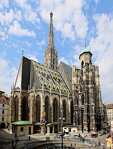 East view with the Albertine choir and the unfinished north tower