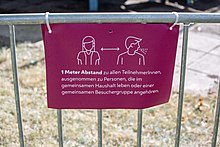 Note on 1-meter spacing (July 2020)