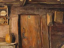 Wilhelm Busch Rural parlour with Epiphany blessing 1877