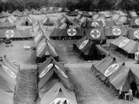 Feldlazarett aus dem Ersten Weltkrieg