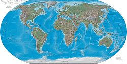 Harta lumii (2004, CIA World Factbook)
