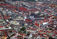 Luftfoto af München  