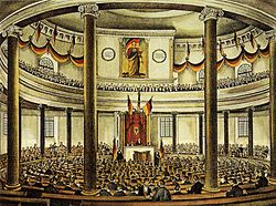 Frankfurts forsamling Paulskirche