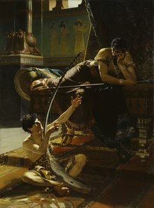David și Saul (1885) de Julius Kronberg.