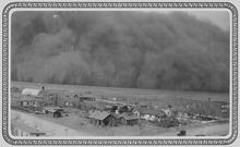 Pölymyrsky Rollassa 6. toukokuuta 1935  