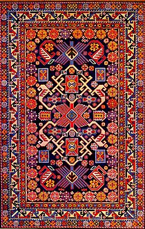 Şirvan grubundan 19. yüzyılın ortalarında yapılmış bir Azerbaycan halısı.