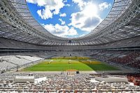 Luzhniki-stadionilla pelattiin loppuottelu 15. heinäkuuta.  