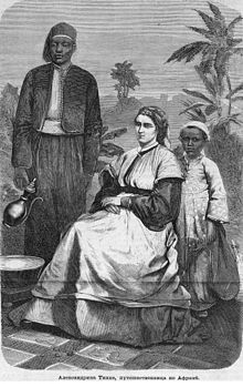 Alexandrine Tinné nach Afrika